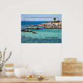 Tropisches Paradies Poster (Küche)