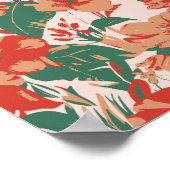 Tropisches Paradies Poster (Ecke)