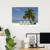 Tropisches Paradies Poster (Heimbüro)