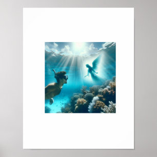 Tropisches Paradies Poster