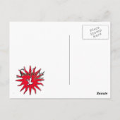 Tropisches Paradies Postkarte (Rückseite)