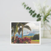 "Tropisches Paradies"/Princeville, Kauai Postkarte (Stehend Vorderseite)
