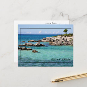 Tropisches Paradies Reiseverkehr Postkarte