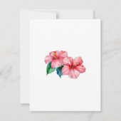 Tropisches Paradies Save The Date (Rückseite)