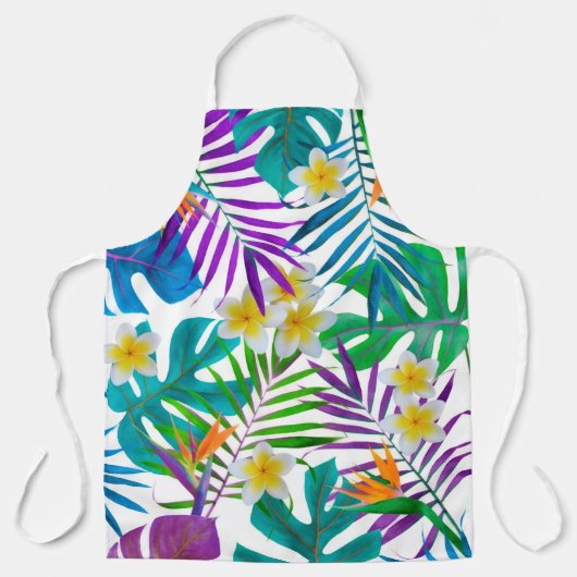 Tropisches Paradies Schürze (Vorderseite)