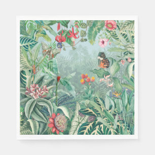 Tropisches Paradies Serviette
