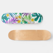 Tropisches Paradies Skateboard (Horizontal)