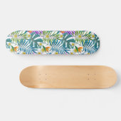 Tropisches Paradies Skateboard (Horizontal)