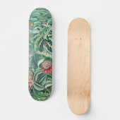 Tropisches Paradies Skateboard (Vorderseite)