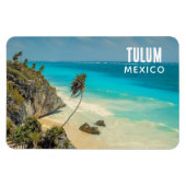 Tropisches Paradies Tulum, Mexiko Magnet (Horizontal)