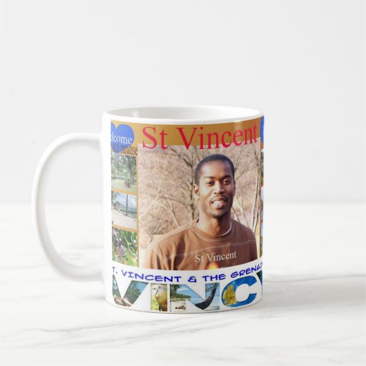 tropisches Paradies, Vincent-Insel Kaffeetasse (Links)