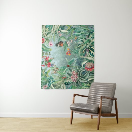 Tropisches Paradies Wandteppich (Beispiel)