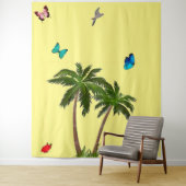 Tropisches Paradies Wandteppich (Beispiel)