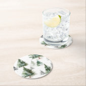 Tropisches Parrot-Untersetzer-Set Runder Pappuntersetzer (Vor Ort)