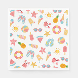 Tropisches Party des Pools Serviette