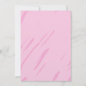 Tropisches Party Einladung (Rückseite)