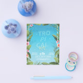 Tropisches Party Flyer, Hawaii Sommer Party Flyer (Einzeln)