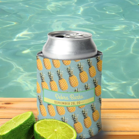 Tropisches Party für Ananas Dosenkühler