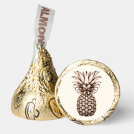 Tropisches Party mit Vintagen Ananas