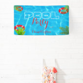 Tropisches Party | Sommer Geburtstag Banner (InSitu)