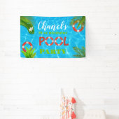 Tropisches Party | Sommer Geburtstag Banner (InSitu)