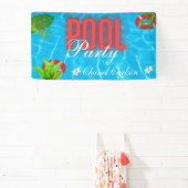 Tropisches Party | Sommer Geburtstag Banner (InSitu)