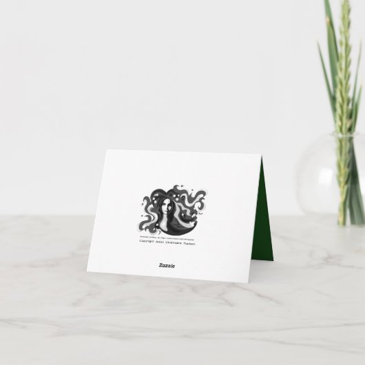 Tropisches Party Tiki Hütte Vielen Dank Hinweis Dankeskarte (Rückseite)