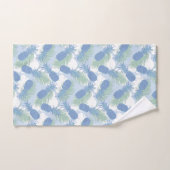 Tropisches Pastellananas-Muster Badhandtuch Set (Handtuch)