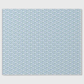 Tropisches Pastellmuster Geschenkpapier (Flach)