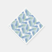 Tropisches Pastellmuster Serviette (Ecke)