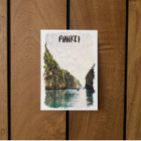 Tropisches Phuket Thailand Küstenlandschaft