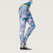 Tropisches Pickleball Leggings (Rechts)
