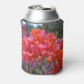 Tropisches Pink Bougainvillea Insel Floral Dosenkühler (Kanne Rückseite)