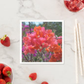 Tropisches Pink Bougainvillea Insel Floral Serviette (Beispiel)