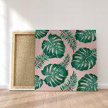 Tropisches Pink & Green Palm Blätter Nahtloses Mus Leinwanddruck<br><div class="desc">Das tropische Pink & Green Palm Blätter Seamless Pattern ist ein lebendiges Design mit einer Auswahl an rosa und grünen Palmen Blätter, die in einem wiederholt auftretenden Muster angeordnet sind. Das Muster hat ein nahtloses Layout, das bedeutet, dass die Kanten des Designs nahtlos zusammenpassen, um ein durchgängiges und ununterbrochenes Muster...</div>