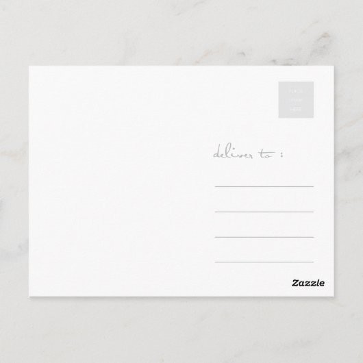 Tropisches Pink Sun Aqua Waves Sommer Beach Ozean Postkarte (Rückseite)