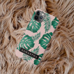 Tropisches Pink und grüne Palme Blätter Muster und iPhone 11Pro Max Hülle<br><div class="desc">Das tropische Blätter Pink & Green Palm ist ein lebendiges Design, das Naturelemente und tropische Ästhetik vereint. Die Blätter sind in Rosa und Grün gehalten, bilden einen auffallenden Kontrast und wirken eindrucksvoll. Das tropische Pink und Green Palm Blätter ist ein lebendiges und visuell faszinierendes Design, das die Schönheit der Natur...</div>