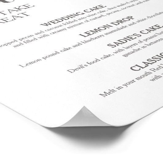 Tropisches Posterpapier für Hochzeitsnacht Poster (Ecke)