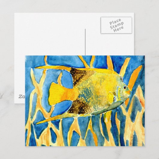 tropisches postkarte (Vorne/Hinten)