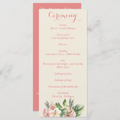 Tropisches Programm Plumeria & Flamingo Lily Flora (Vorne/Hinten)