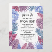 Tropisches Prom Einladung (Vorne/Hinten)