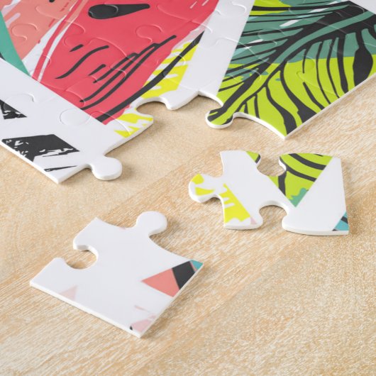 Tropisches Puzzle (Seite)