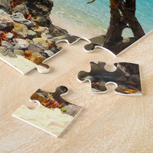 Tropisches Puzzlespiel Zimt-Bucht-Johannes USVI Puzzle (Seite)
