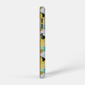 Tropisches Regenwald-Blätter Muster Samsung Galaxy Hülle (Rechte Seite)