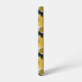 Tropisches Regenwald-Blätter Muster Samsung Galaxy Hülle (Linke Seite)