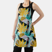 Tropisches Regenwald-Blätter Muster Schürze (InSitu)