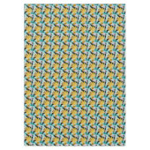 Tropisches Regenwald-Blätter Muster Tischdecke (Vorderseite)