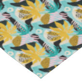 Tropisches Regenwald-Blätter Muster Tischdecke (Schrägansicht)