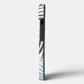 Tropisches Retro #7 (Küstenmeere - Stäbe) #palms Case-Mate iPhone Hülle (Rückseite / Links)