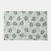 Tropisches Retro Muster #5 #palms #decor #art Fußmatte (Vorderseite)